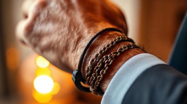 Les bracelets pour homme : affinez votre look au quotidien