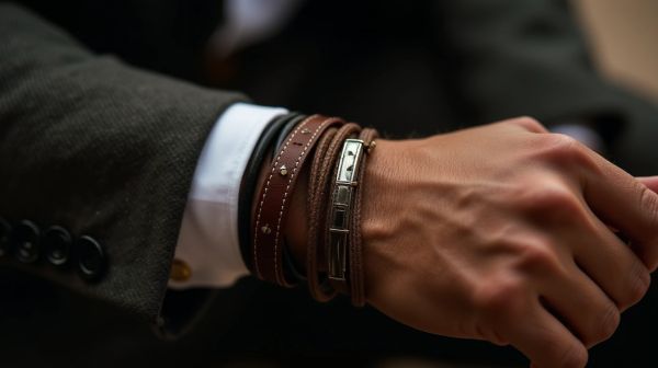 Mettre en valeur votre style avec des bracelets homme
